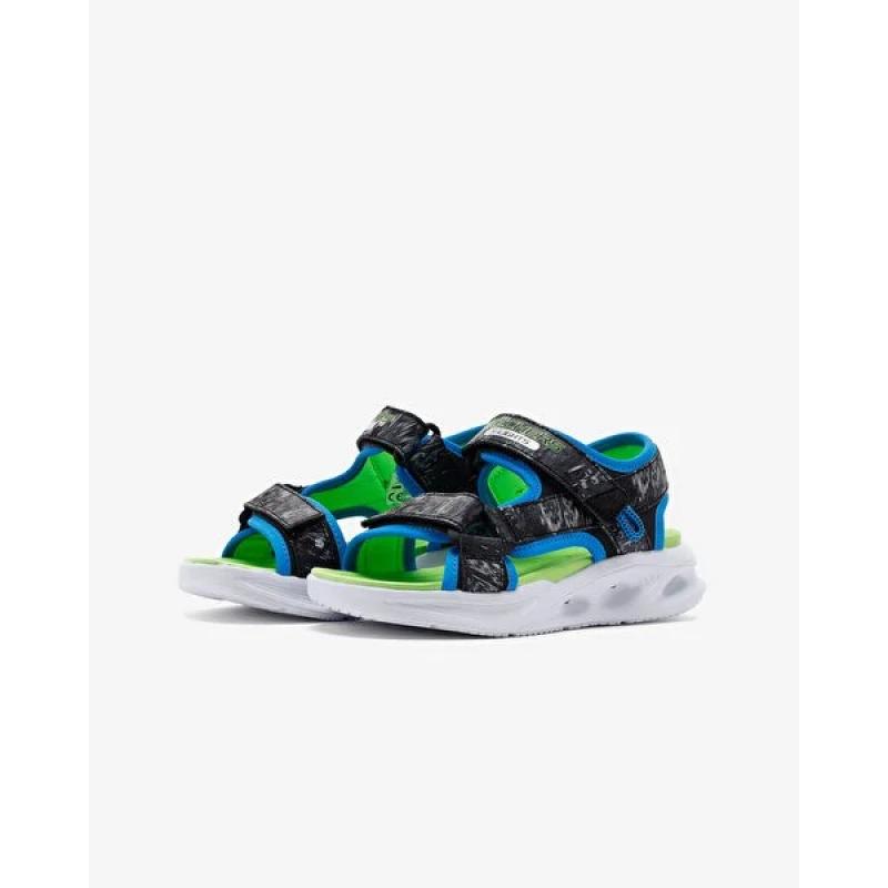 Skechers Sola Glow Sandal - Aquatastic Erkek Çocuk Işıklı Sandalet (401672L BBLM) Skechers Sola Glow Sandal - Aquatastic Erkek Çocuk Işıklı Sandalet (401672L BBLM)